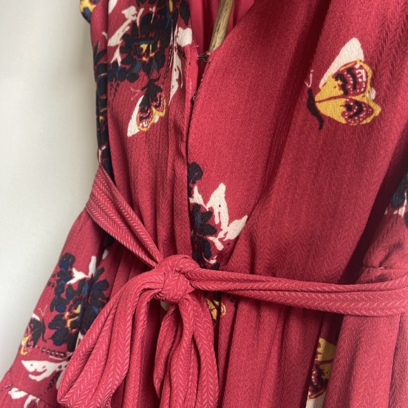 Free People ‘All I Got’ maxi dress with asymmetrical tiers, size 2 - Picture 8 of 11